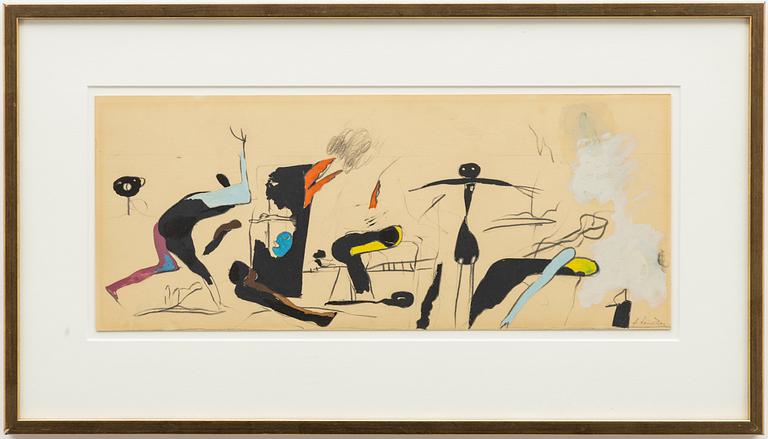 Lage Lindell, Figure Composition.