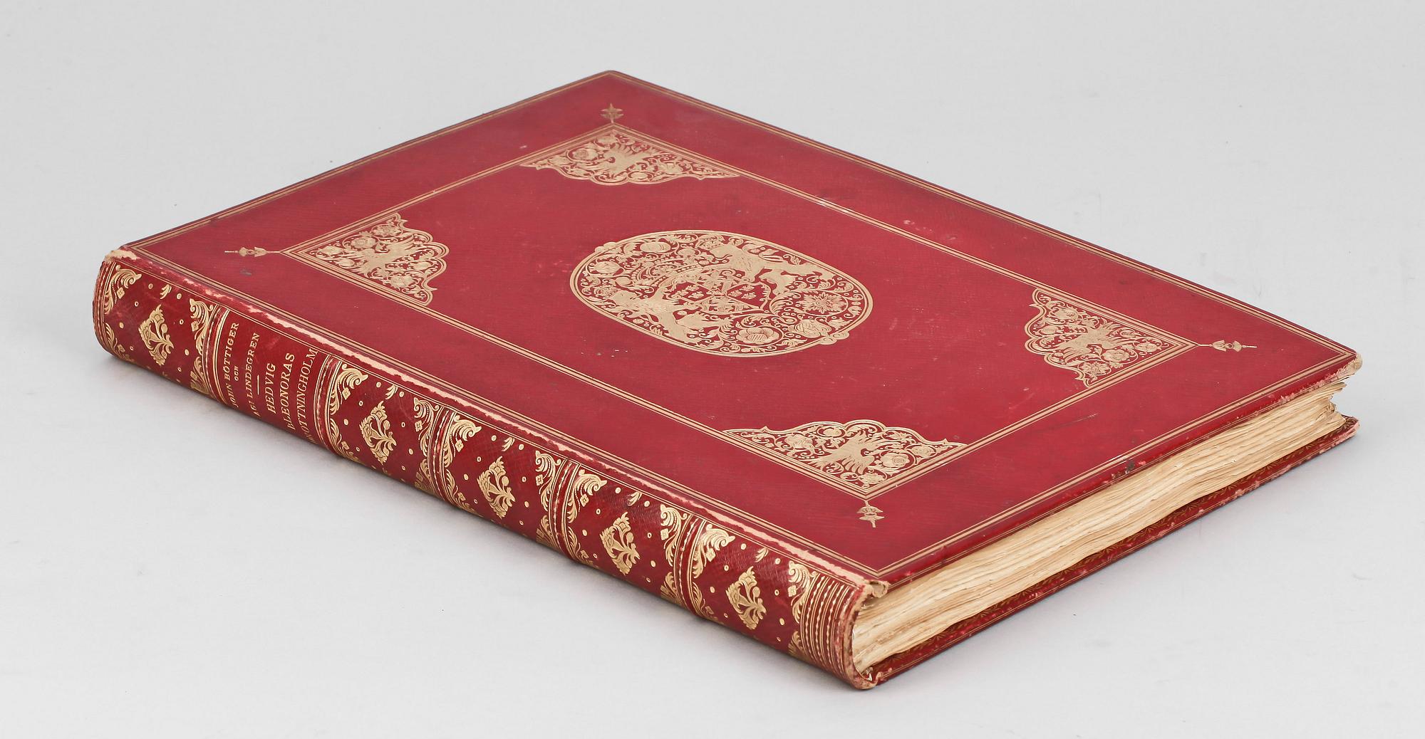 BOK, "Hedvig Eleonoras Drottningholm..." av John Böttiger, Stockholm 1897.