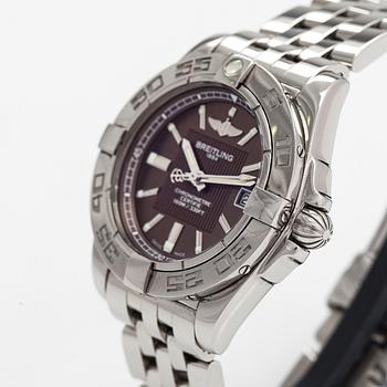 Breitling, Galactic, wristwatch, 32 mm.