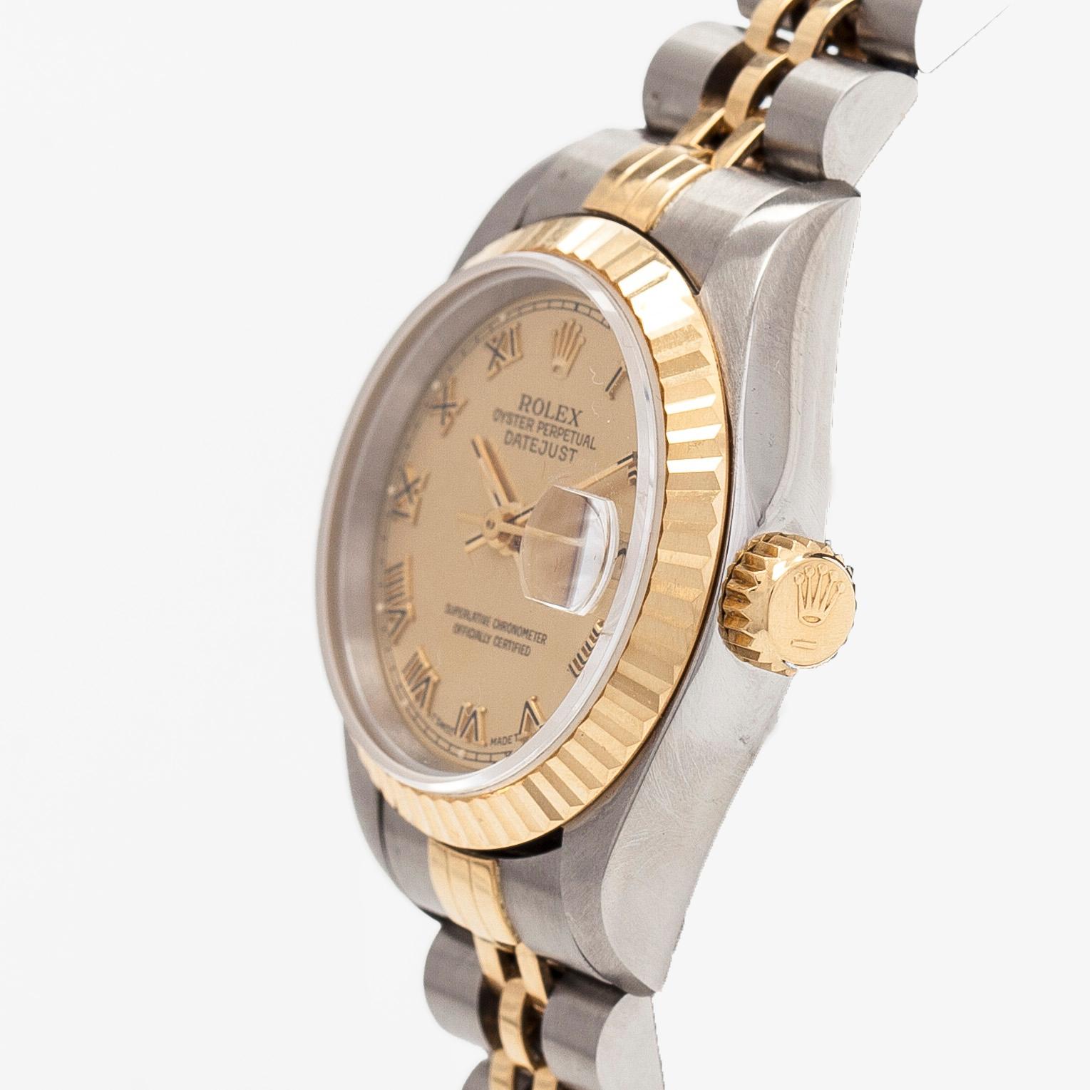 Rolex, Oyster Perpetual, Datejust, rannekello, 26 mm.
