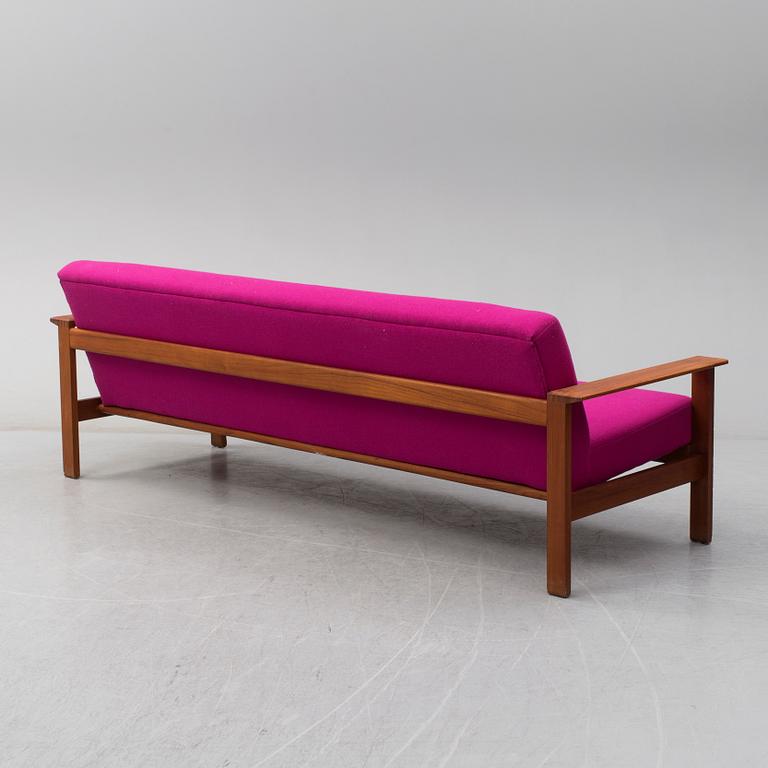 A 1950s/1960s 'Kubus' sofa by Gerhard Berg for Stokke, Norway.