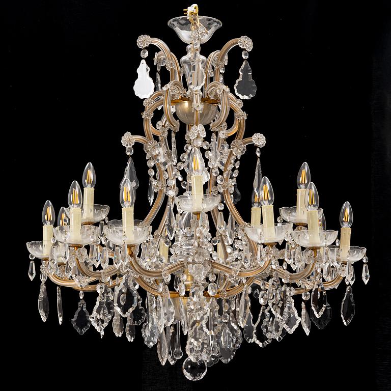 A chandelier, second half of the 20th Century.