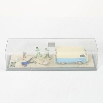 Tintin, samlarfigurer ca 25 delar, Hergé Moulins Art.