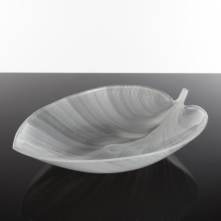 TYRA LUNDGREN, skål, Venini, Murano, 1940-/50-tal.