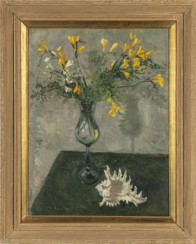 Ryno Frieberg, oil on canvas, signed and dated 1956.