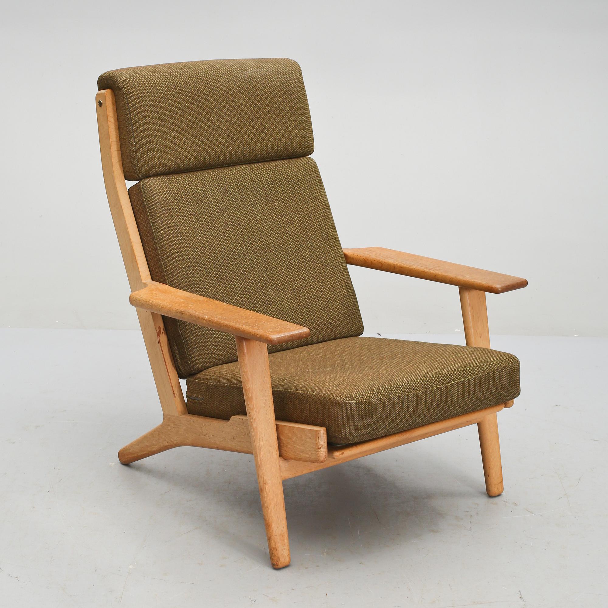 FÅTÖLJ, "GE-290", Hans J Wegner, Getama, Danmark, 1900-talets andra hälft.