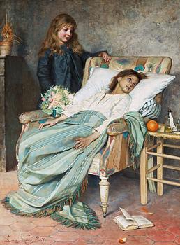 933. Jenny Nyström, "Konvalescenten" (The Convalescent).