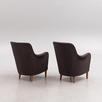 Carl Malmsten, a pair of 'Samsas' armchairs.