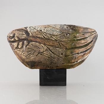 Henrik Allert, skulptur, stengods, signerad.