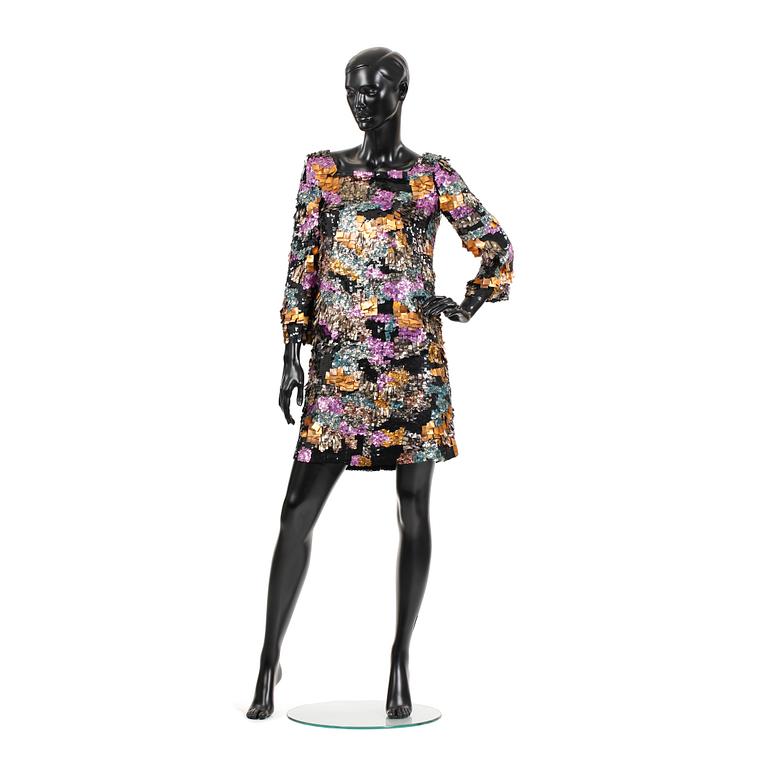 PUCCI, a multicolour spangle dress.