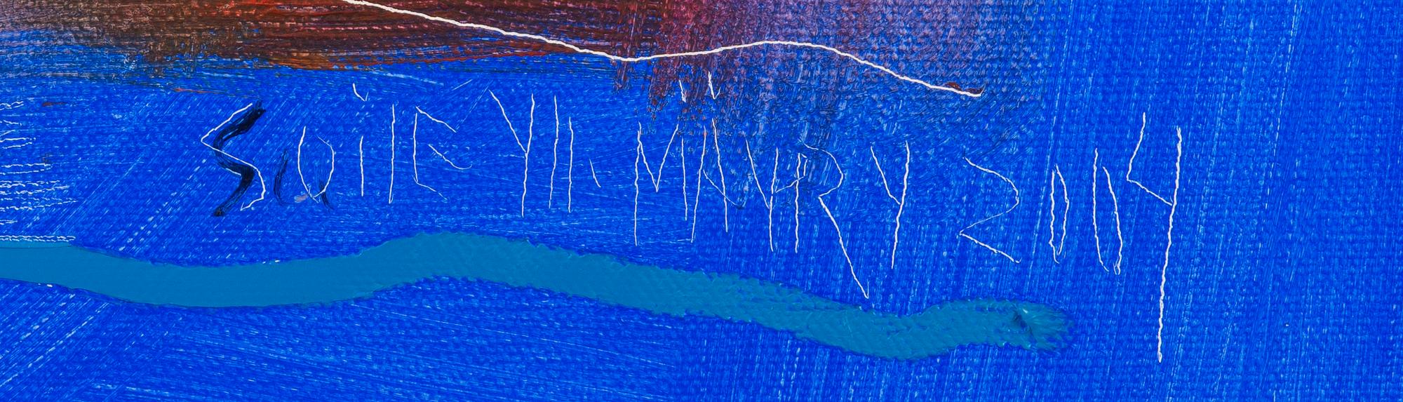 SOILE YLI-MÄYRY, olja på duk, signerad och daterad 2002.