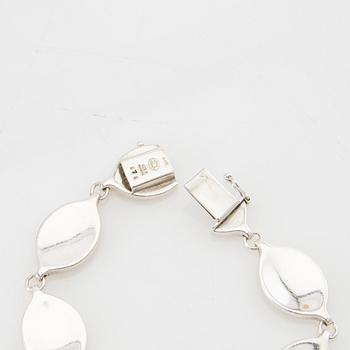 Georg Jensen, Bracelet model no. 171, sterling silver, Denmark.