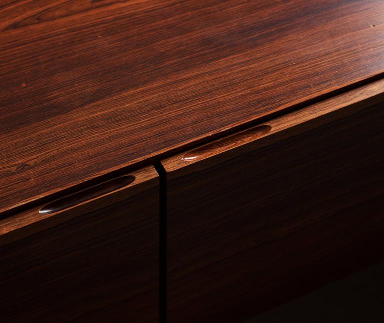 Ib Kofod-Larsen, a rosewood sideboard, Seffle, Sweden 1960's.