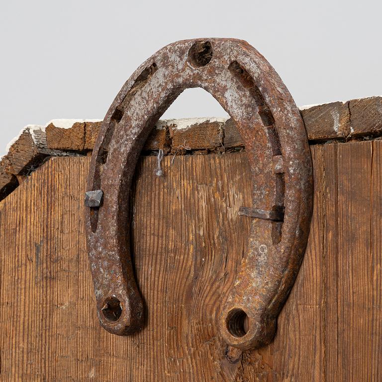 A Swedish rococo hanging cabinet, mid 18th century.
