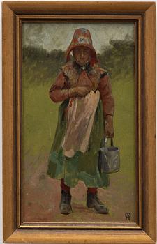 Olof Arborelius, Girl with Water Bucket.