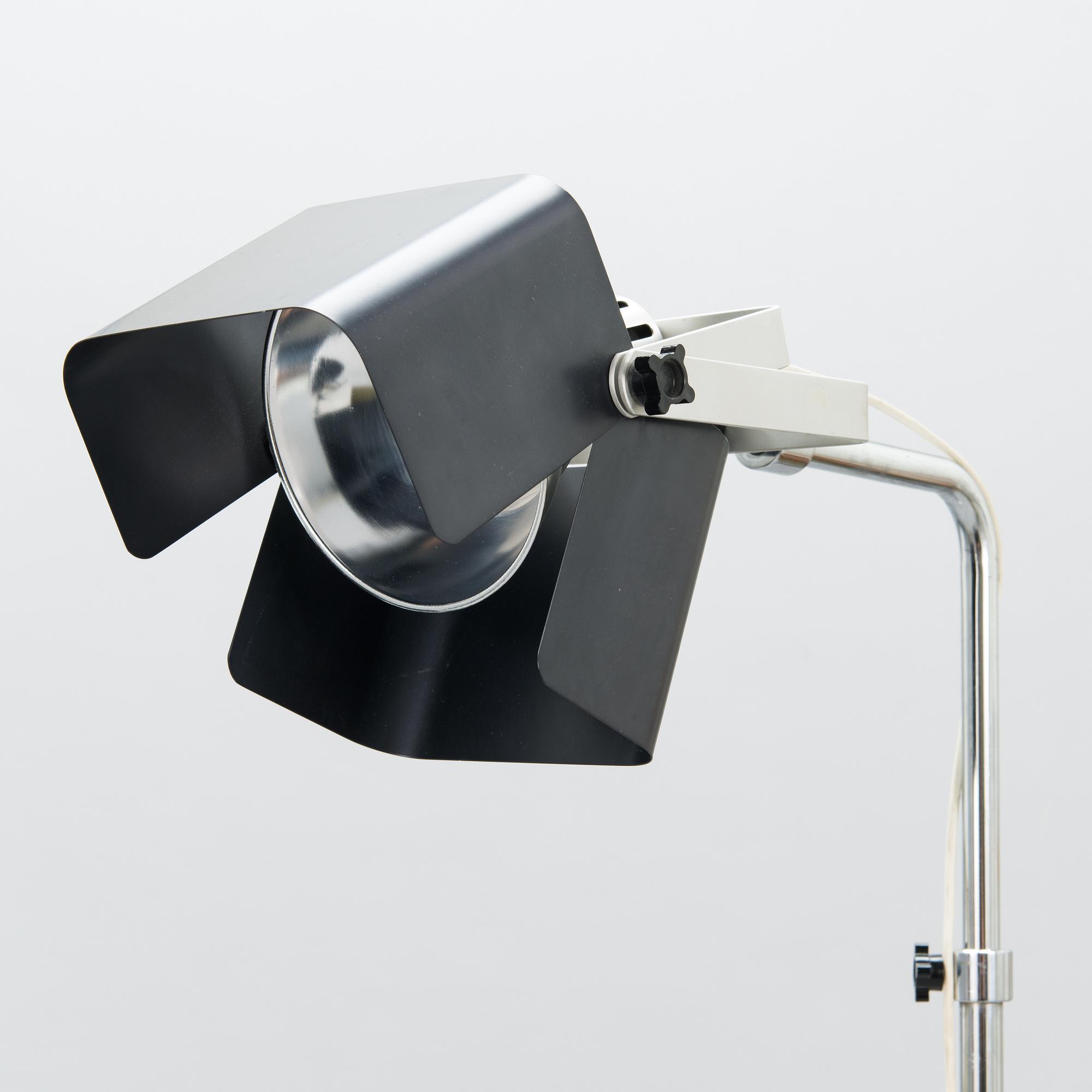 YRJÖ KUKKAPURO, GOLVLAMPA, modell 100 G, Haimi, 1960-tal.