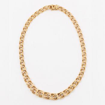 Necklace 18K gold.