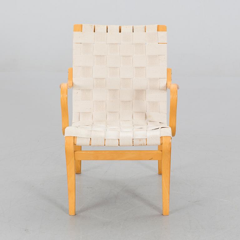 BRUNO MATHSSON, a Dux "Mina" armchair.