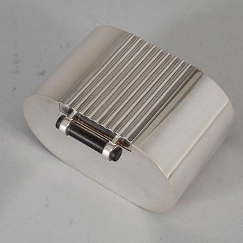 LARS HÅKANSSON, ask, sterlingsilver, Höör 1990. Bok "925, silversmed Lars Håkansson" medföljer.