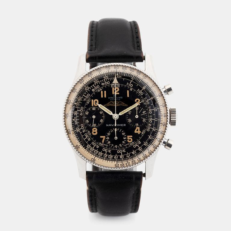 Breitling, Navitimer, kronograf, "AOPA, All Black Dial", ca 1956.