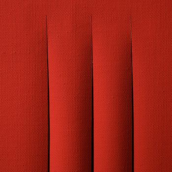 Lucio Fontana, "Concetto Spaziale, Attese".