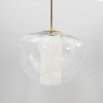 A Swedish Modern, ceiling lamp, 1940s.