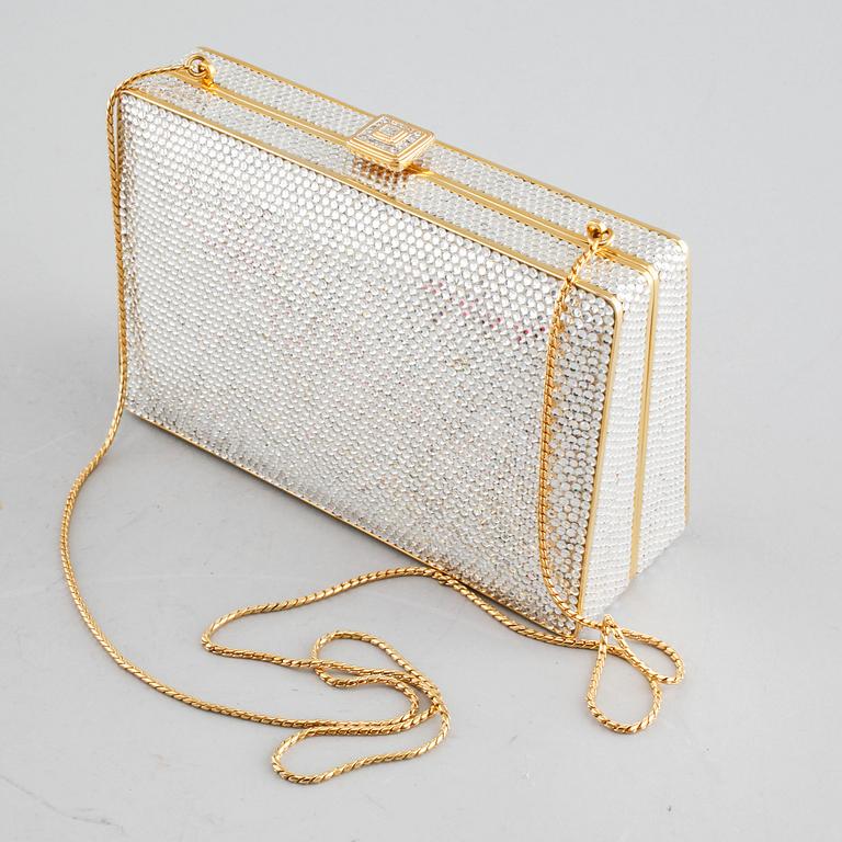 A Judith Leiber handbag.