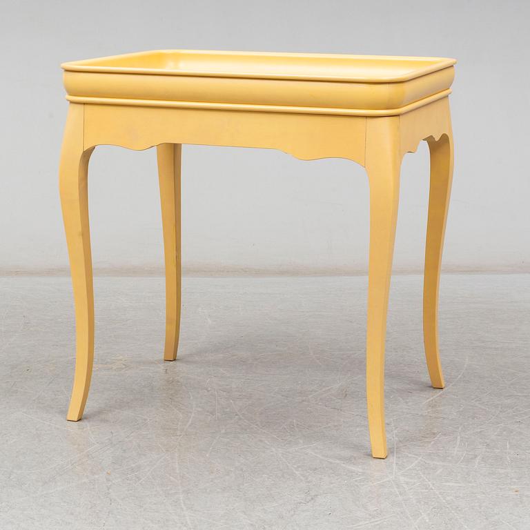 A 'Hällestad' tray table by IKEA, late 20th century.