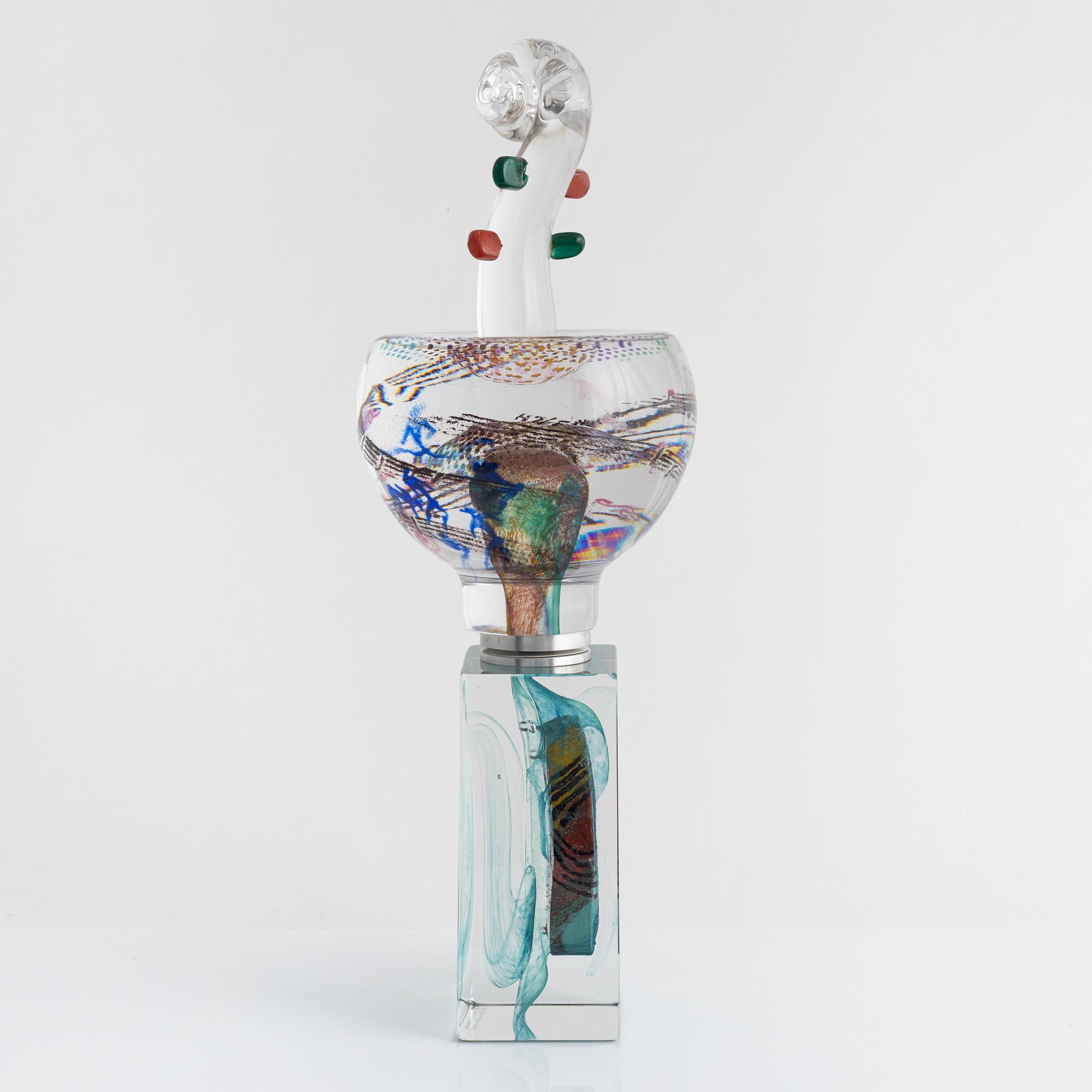 Kjell Engman, skulptur, Kosta Boda.