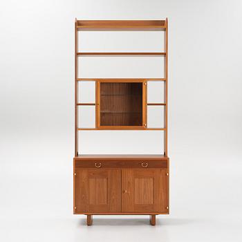 Josef Frank, bokhylla med vitrin, modell 2112, Firma Svenskt Tenn.