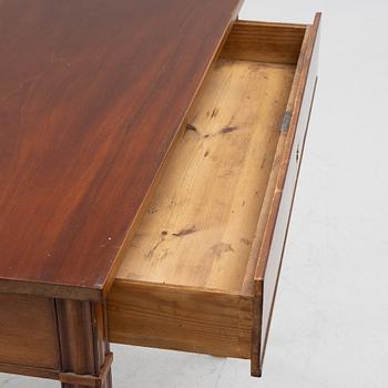 A Gustavian games table, circa 1800.