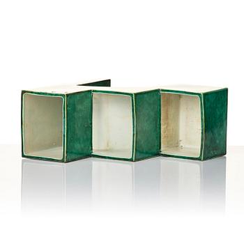 Wilhelm Kåge, kaktusställ, "Puzzle", modell 975/9, Gustavsberg, 1931.