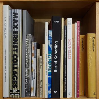 Björn Springfeldt's art library.