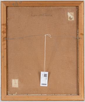 PIERRE CESAR LAGAGE, Olja på pannå, signerad.