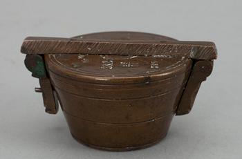 VIKTSATS, mässing, 1825.