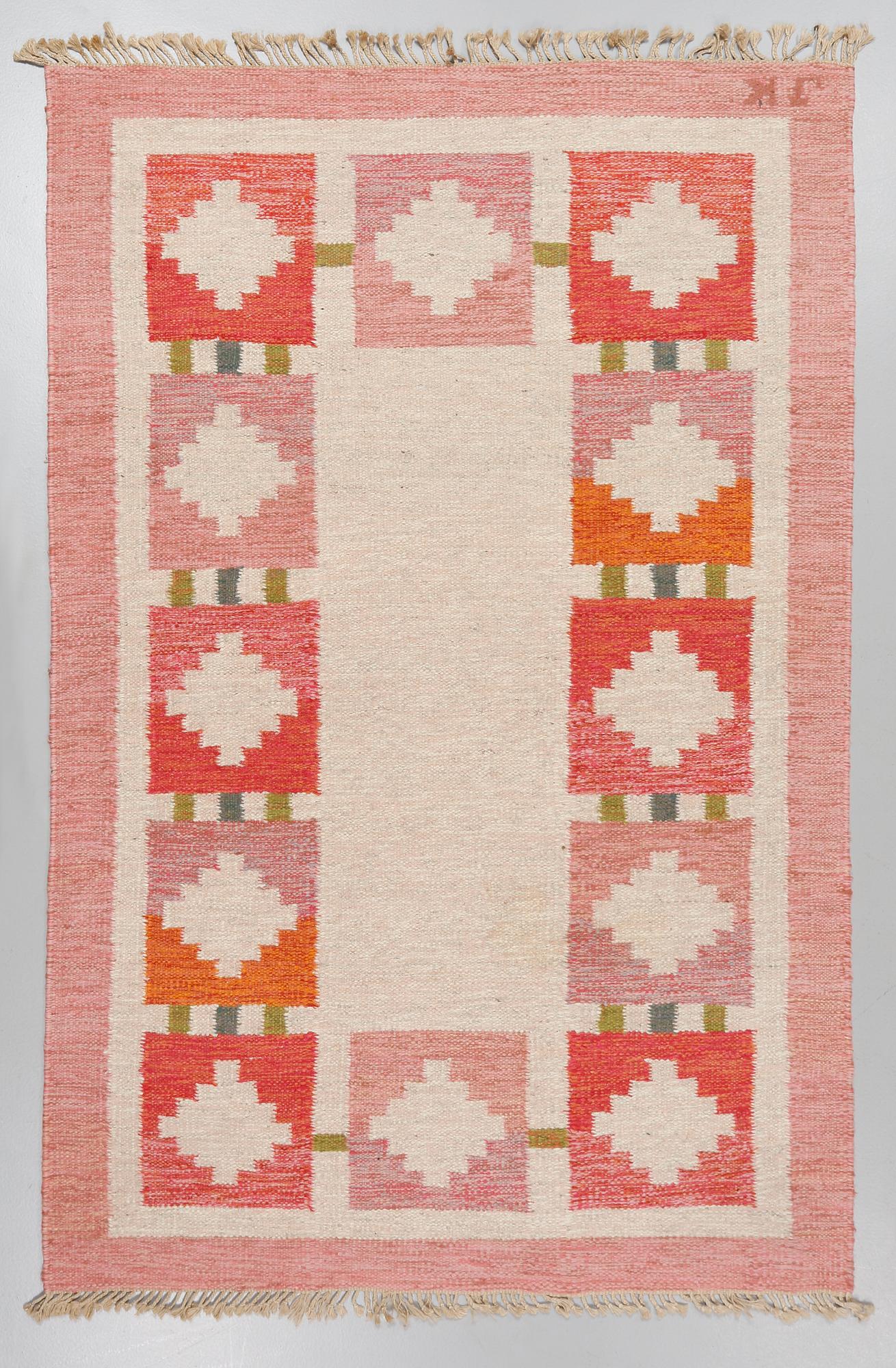 MATTA, rölakan, monogramsignerad JK ?, 214 x 139 cm.
