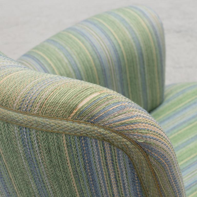 Carl Malmsten, armchair, "Hemmakväll", OH Sjögren, late 20th century.