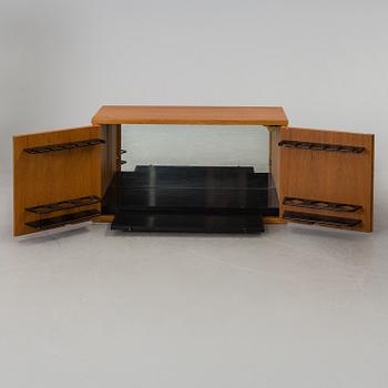 A mid 20th century "Prydno" shelving system by Bröderna Gustafsson Möbelfabrik, Virserum.