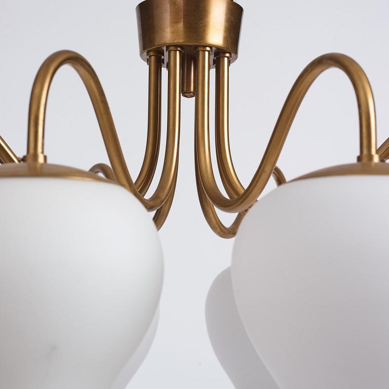 Harald Notini, a ceiling lamp, model '11901', Arvid Böhlmarks Lampfabrik, Sweden, 1950s.