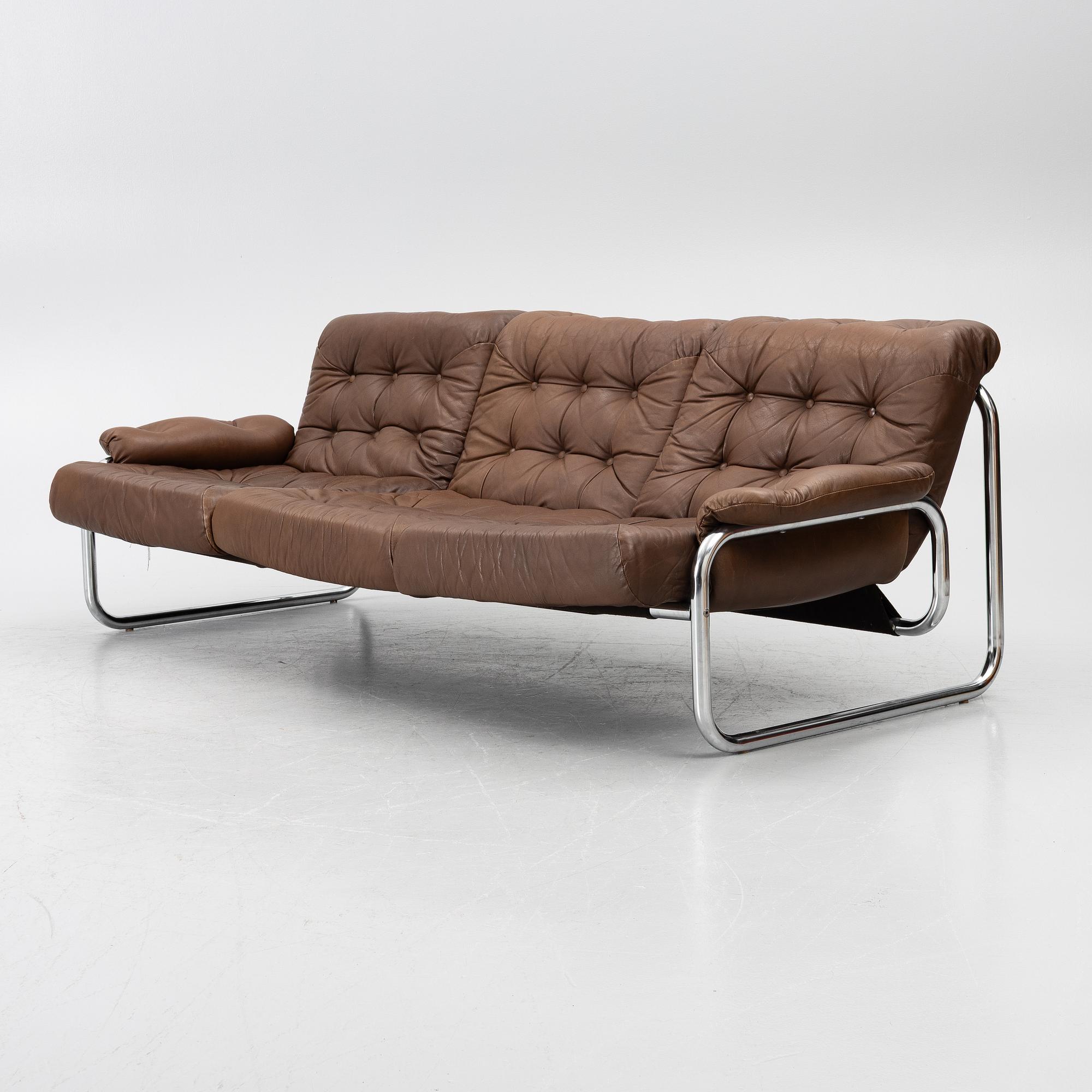 IKEA, John Bertil Häggström, soffa, “Borkum”, 1970-tal.