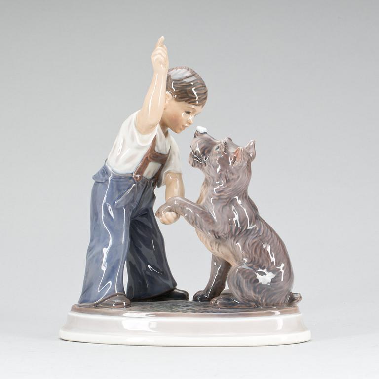 FIGURIN, porslin, Dahl Jensen.