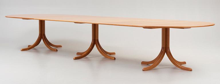 A Josef Frank mahogany table, a made to order version of model 771 by Svenskt Tenn, Sweden.