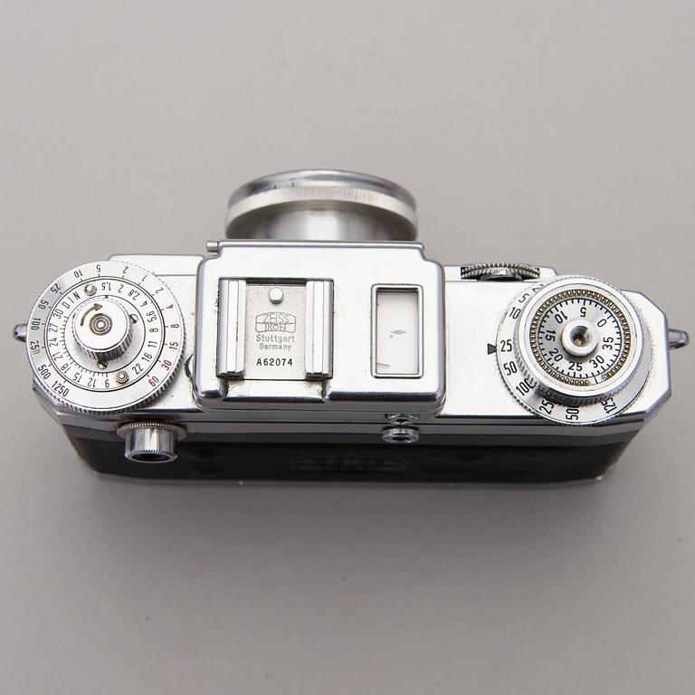 KAMERA, Zeiss ikon Contax, linssejä sekä lisävarusteita.