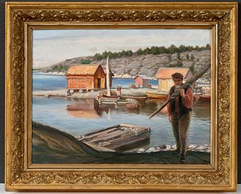 Bror Tycho Ödberg, SAARISTON ASUKAS.