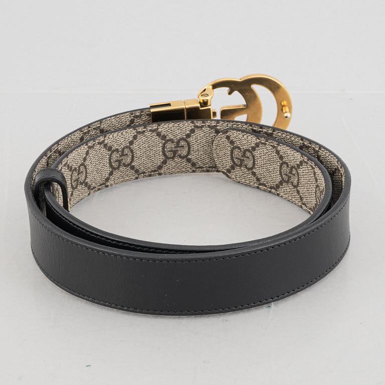 Gucci, belt.