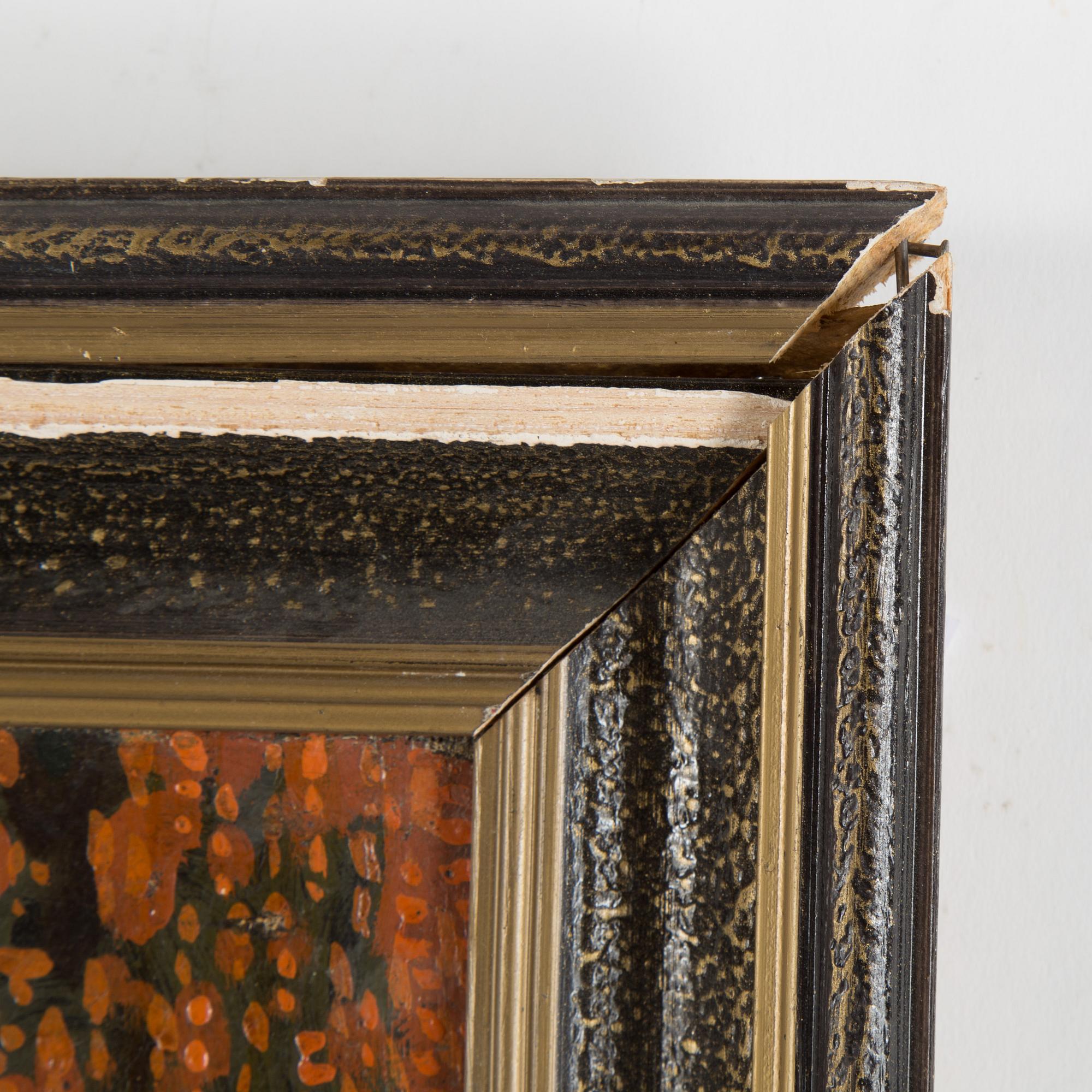MARIAN WAWRZENIECKI, oil on canvas, signed.