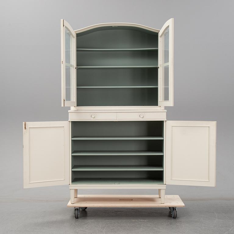 A 1960's 'Herrgården vitrine cabinet by Carl Malmsten, Bodafors.