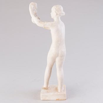 VIKTOR JANSSON,  skulptur, gips, signerad Faffan J.