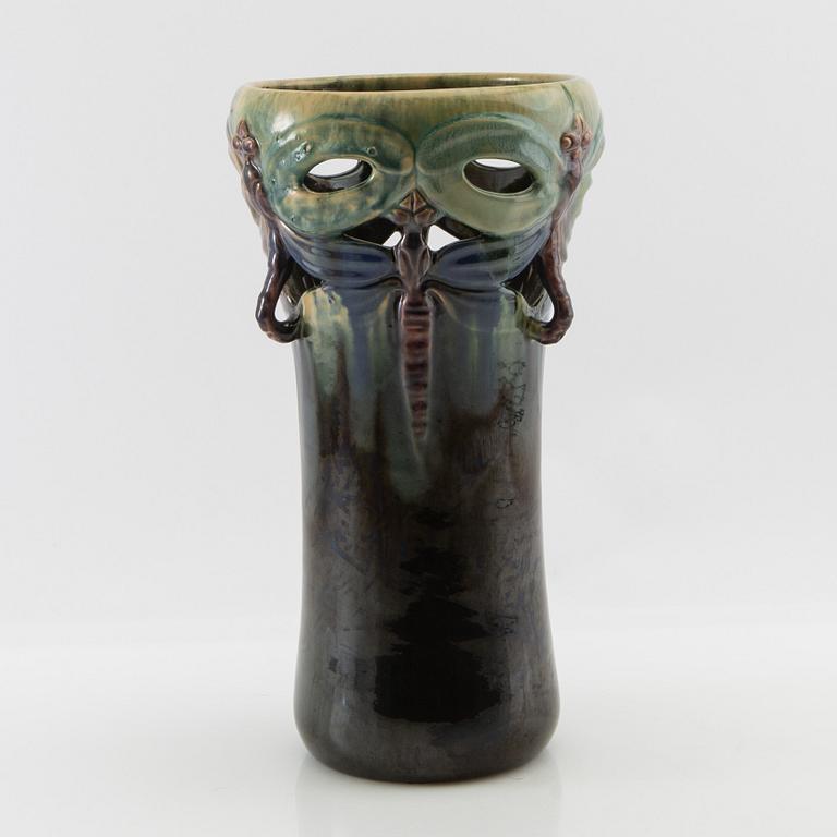 Michael Andersen & Sons, vase Jugend Bornholm early 20th century.