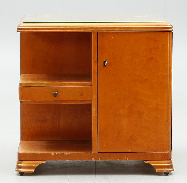 RÖKBORD, 1930/40-tal, björk.